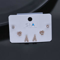 Classy Earrings Set Of 3 - ESKU301800132