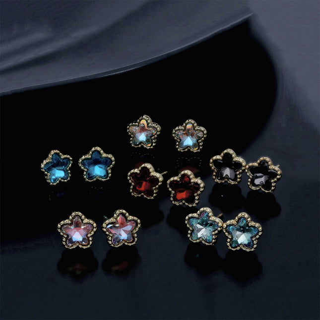 Flower Stud Earring - ESKU301800141