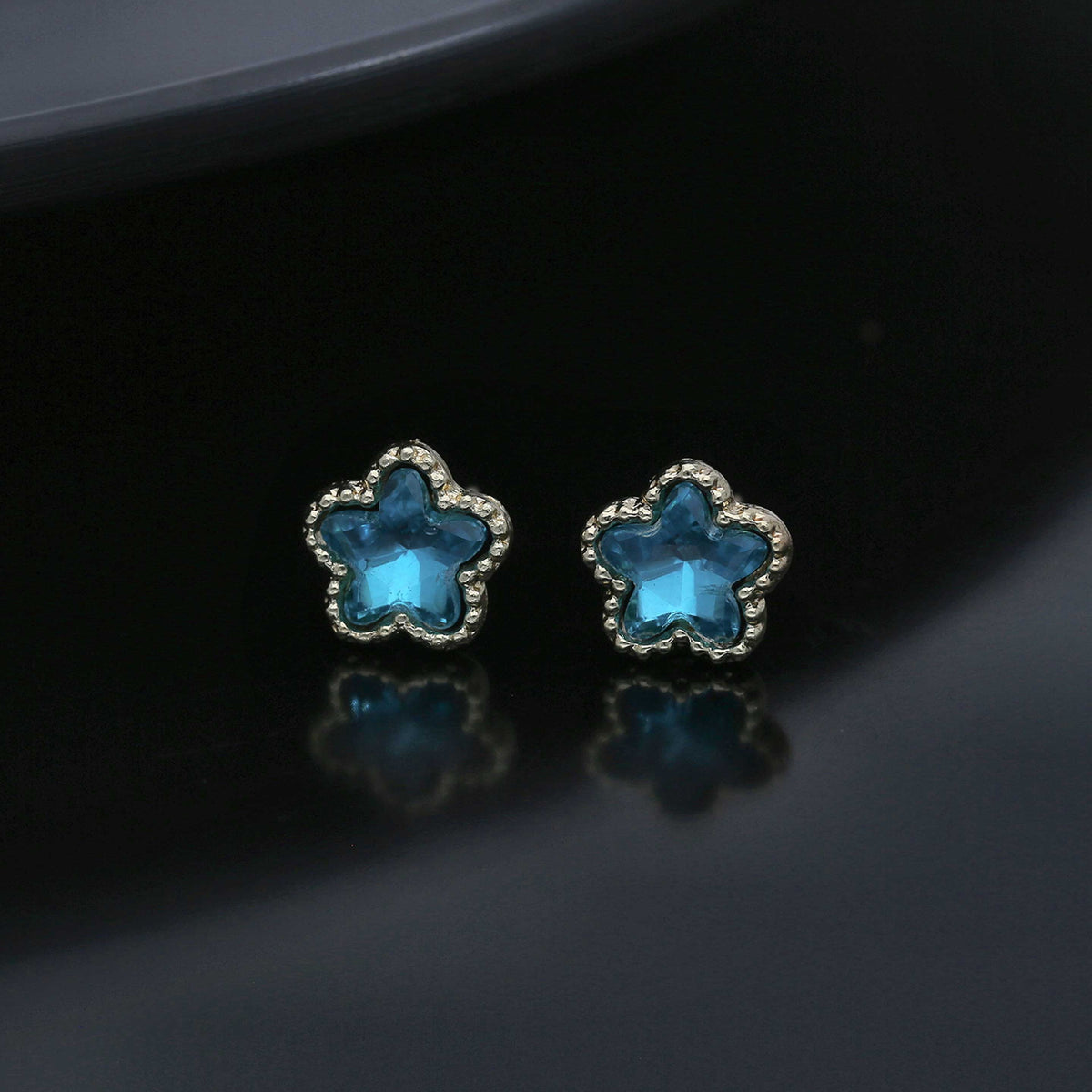 Flower Stud Earring - ESKU301800141