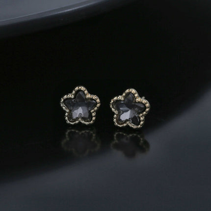 Flower Stud Earring - ESKU301800141