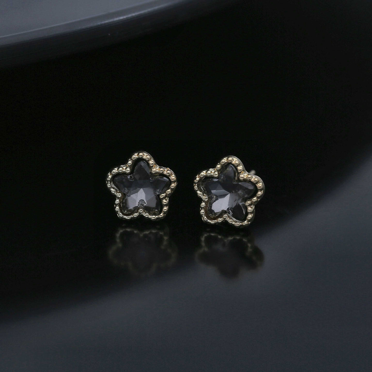 Flower Stud Earring - ESKU301800141