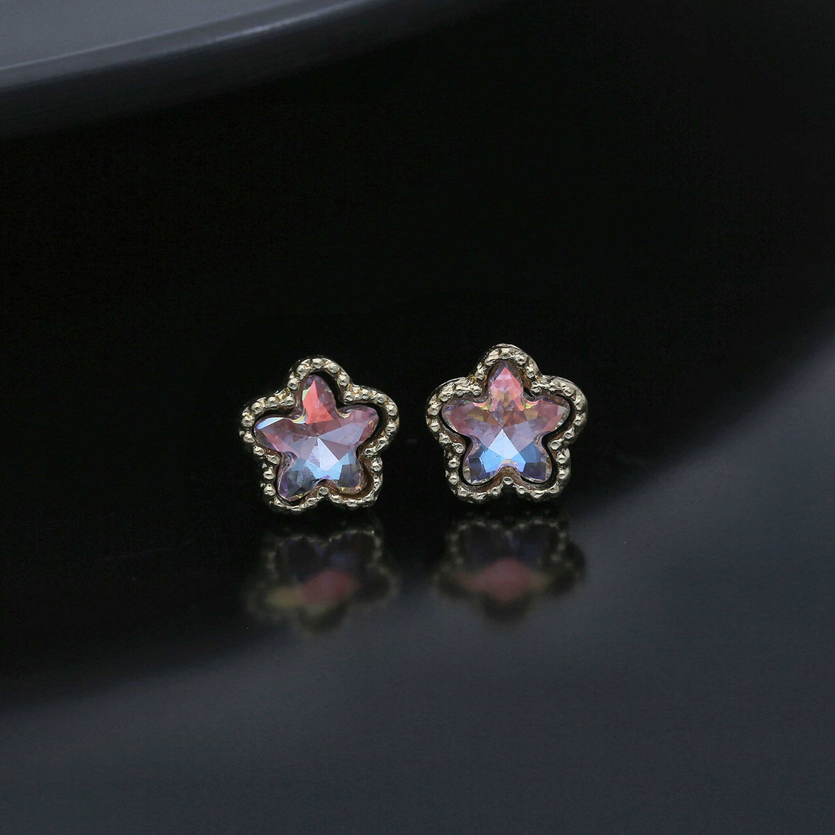 Flower Stud Earring - ESKU301800141