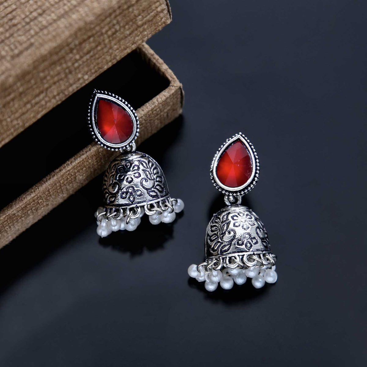 Jhumka With Pearl - ESKU301800180