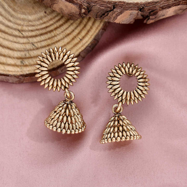 Oxidised Jhumka - ESKU301800210
