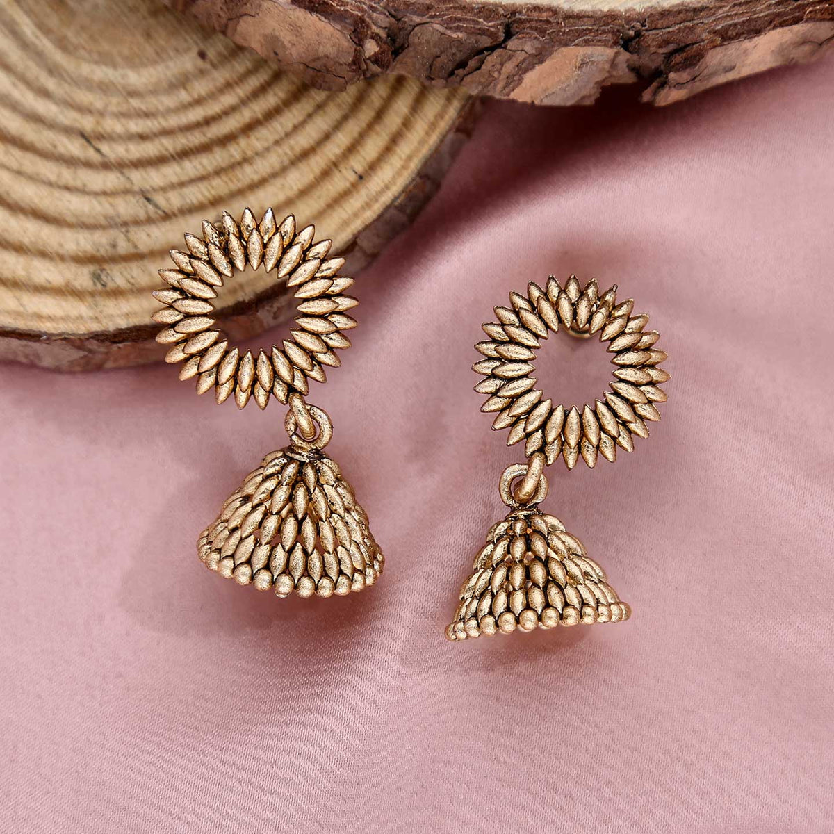 Oxidised Jhumka - ESKU301800210