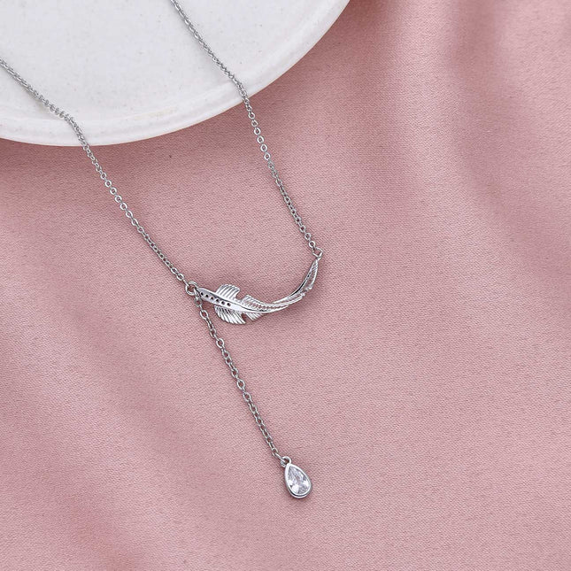 Leaves Metal Clavicle Chain - ESKU301800389