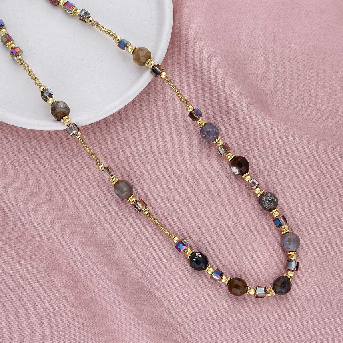 Brown Pearl Mala - ESKU301800403