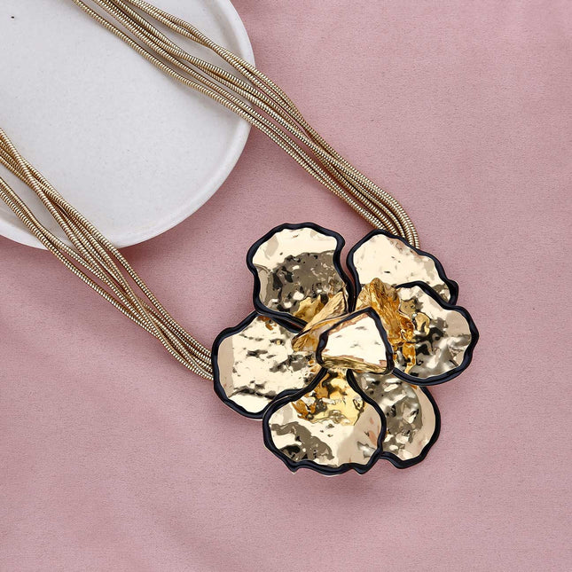 Mala With Metal Flower - ESKU301800413