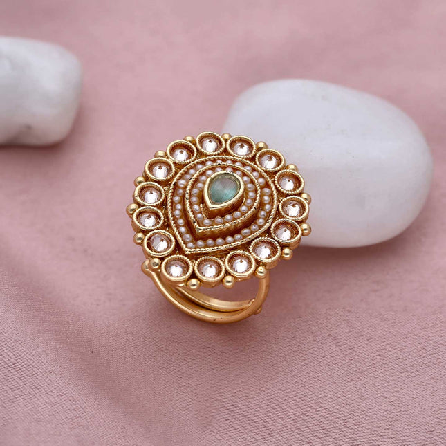 Pearl Ring For Women - ESKU301800475