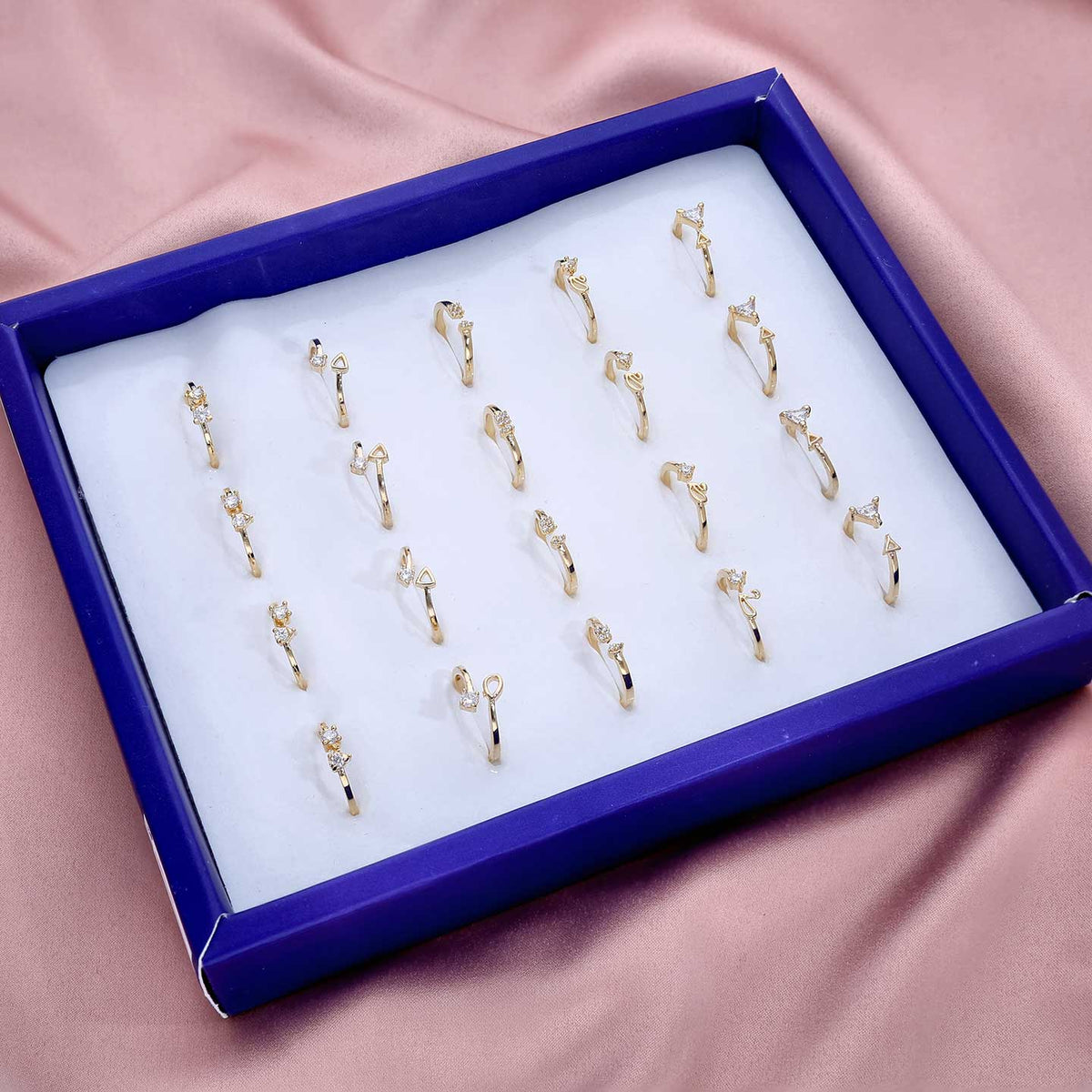 Fashion Delicate Ring Set - ESKU301800502