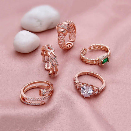 Stainless Steel Adjustable Ring - ESKU301800505