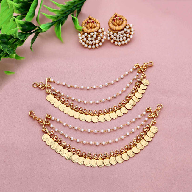 Lakshmi Earrings Side Chain - ESKU301800542