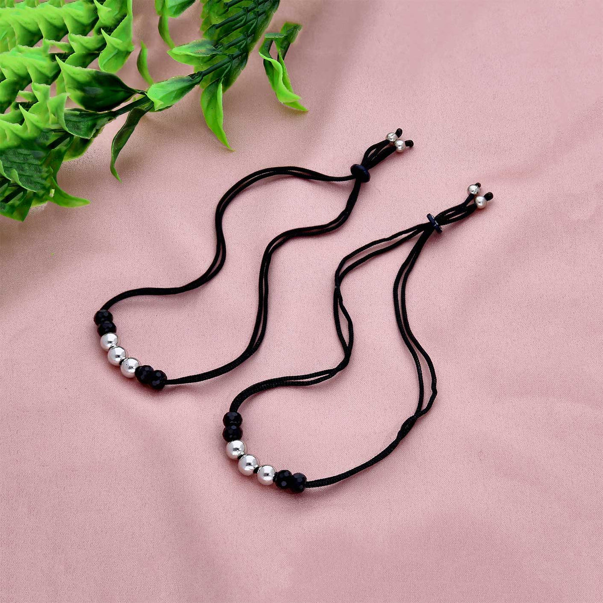 Beaded Thread Anklet - ESKU301800573