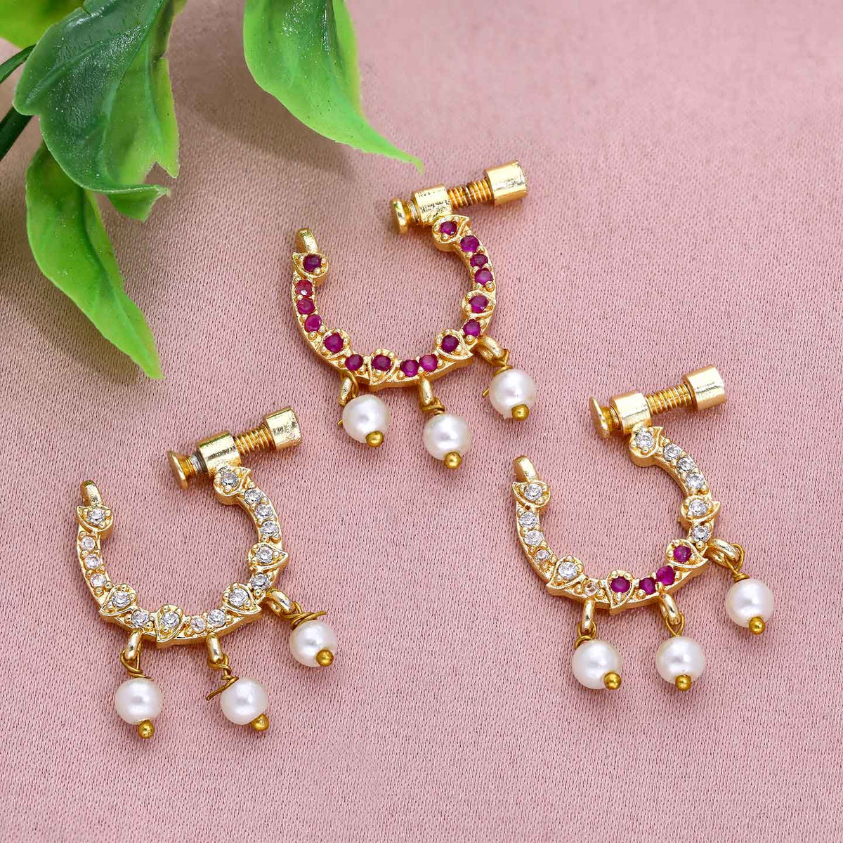 Nose Pin For Girls & Women - ESKU301800607