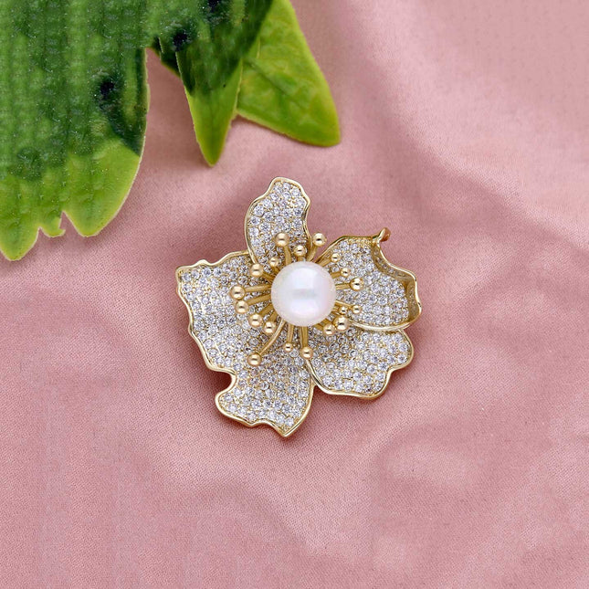 Flower Brooch Pin for Women - ESKU301800633