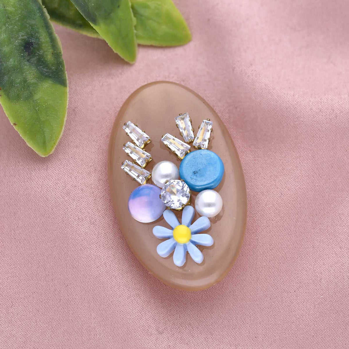 Fancy Diamond Saree Pins - ESKU301800673