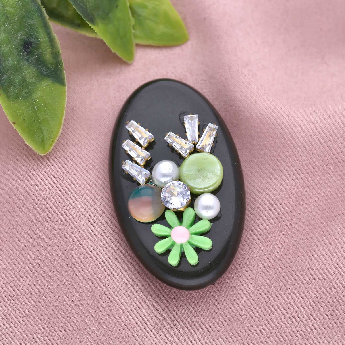 Fancy Diamond Saree Pins - ESKU301800673