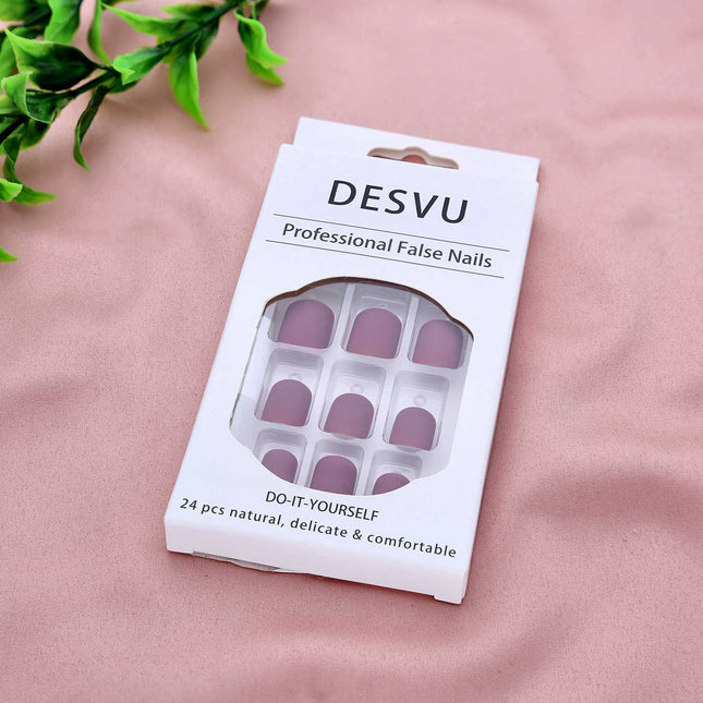 Plain Matte Press on Nails - ESKU301800712