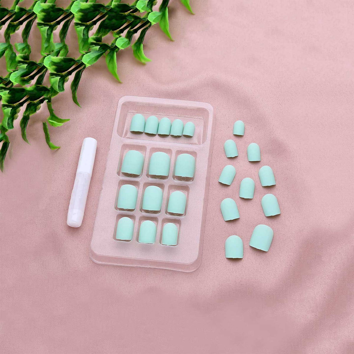 Plain Afrtificial Nails - ESKU301800714