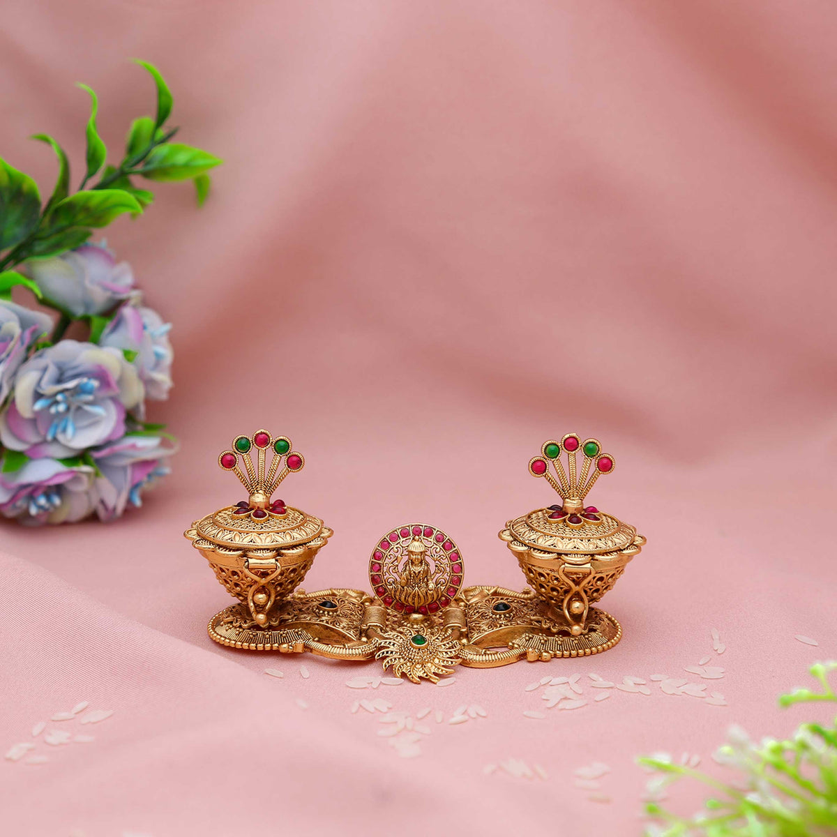 Lakshmi Kumkum Box - ESKU301800819