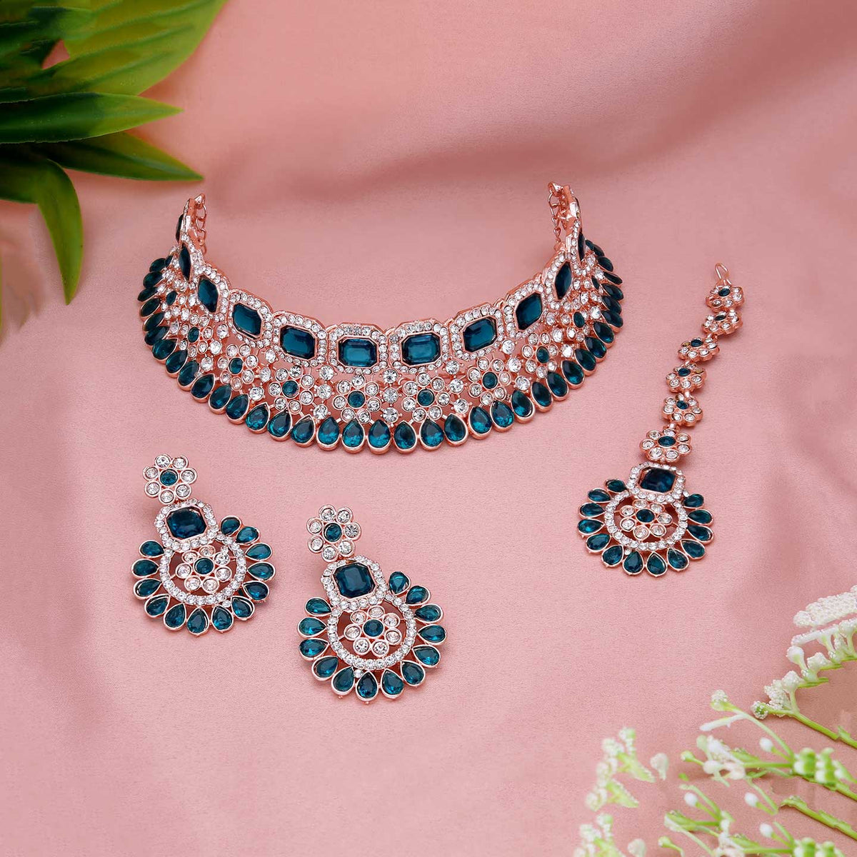 Shine Bright With Choker - ESKU301800914