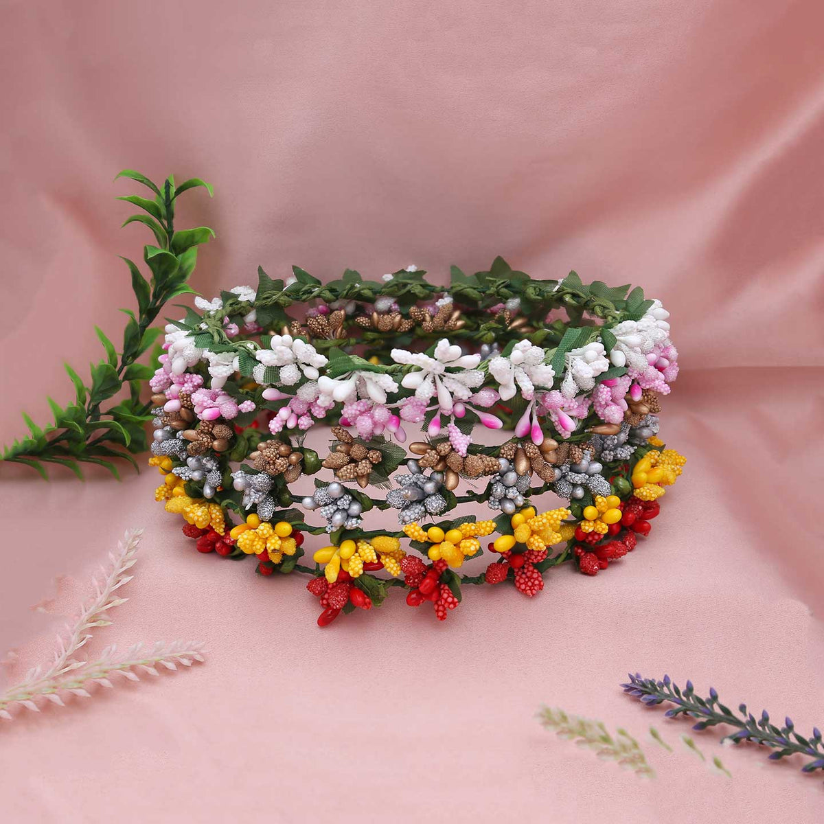 Glamour Floral Tiara - ESKU301801049