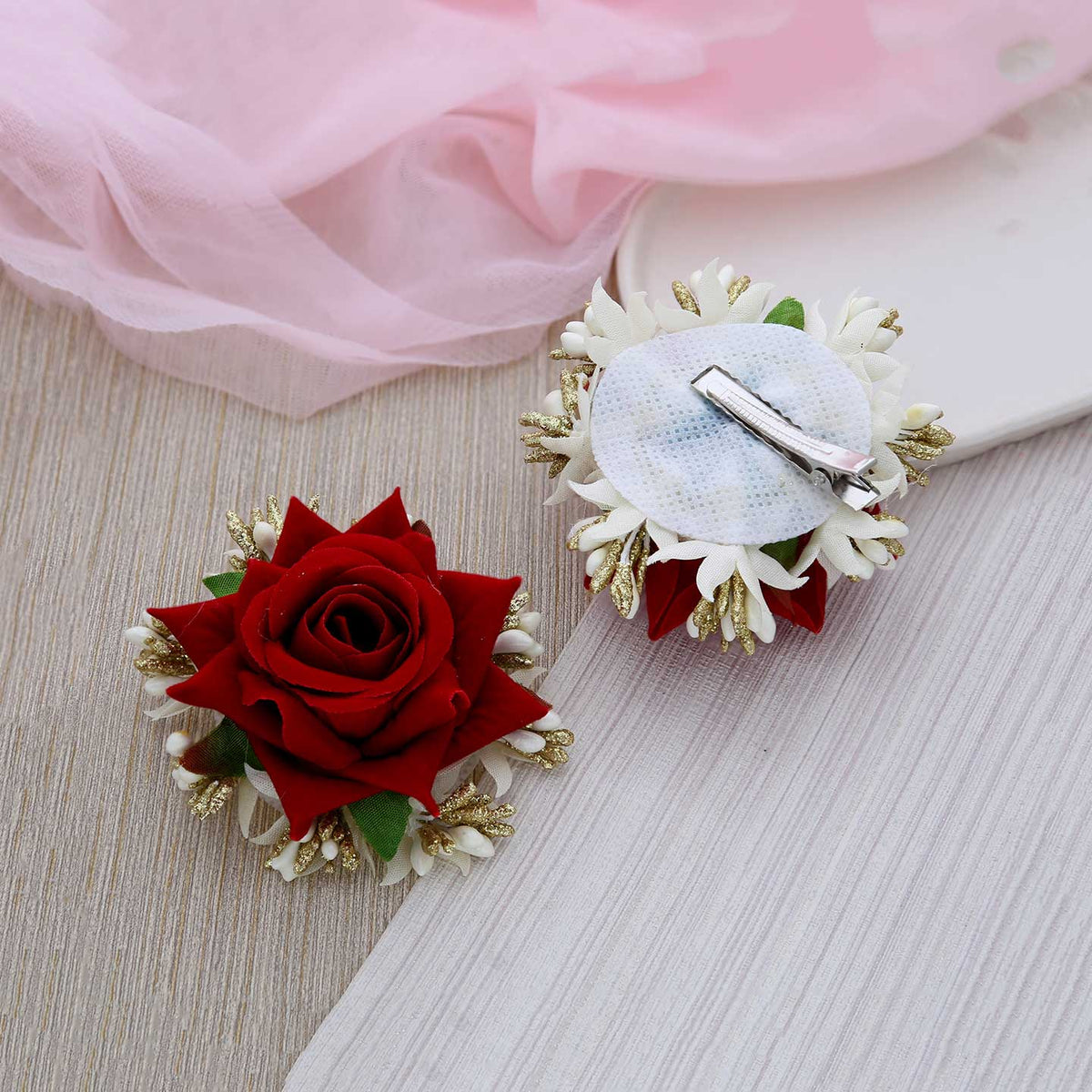 Glamour Hair Brooch For Girls - ESKU301801167