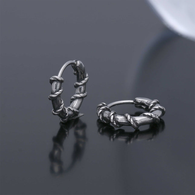 Geometric Round Earrings - ESKU301901202