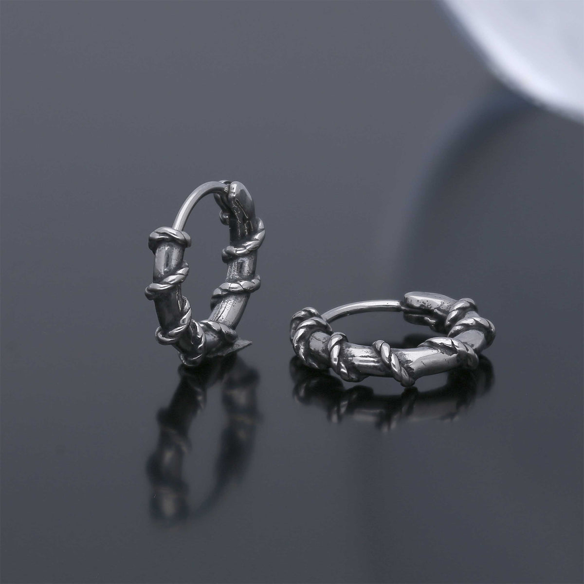 Geometric Round Earrings - ESKU301901202