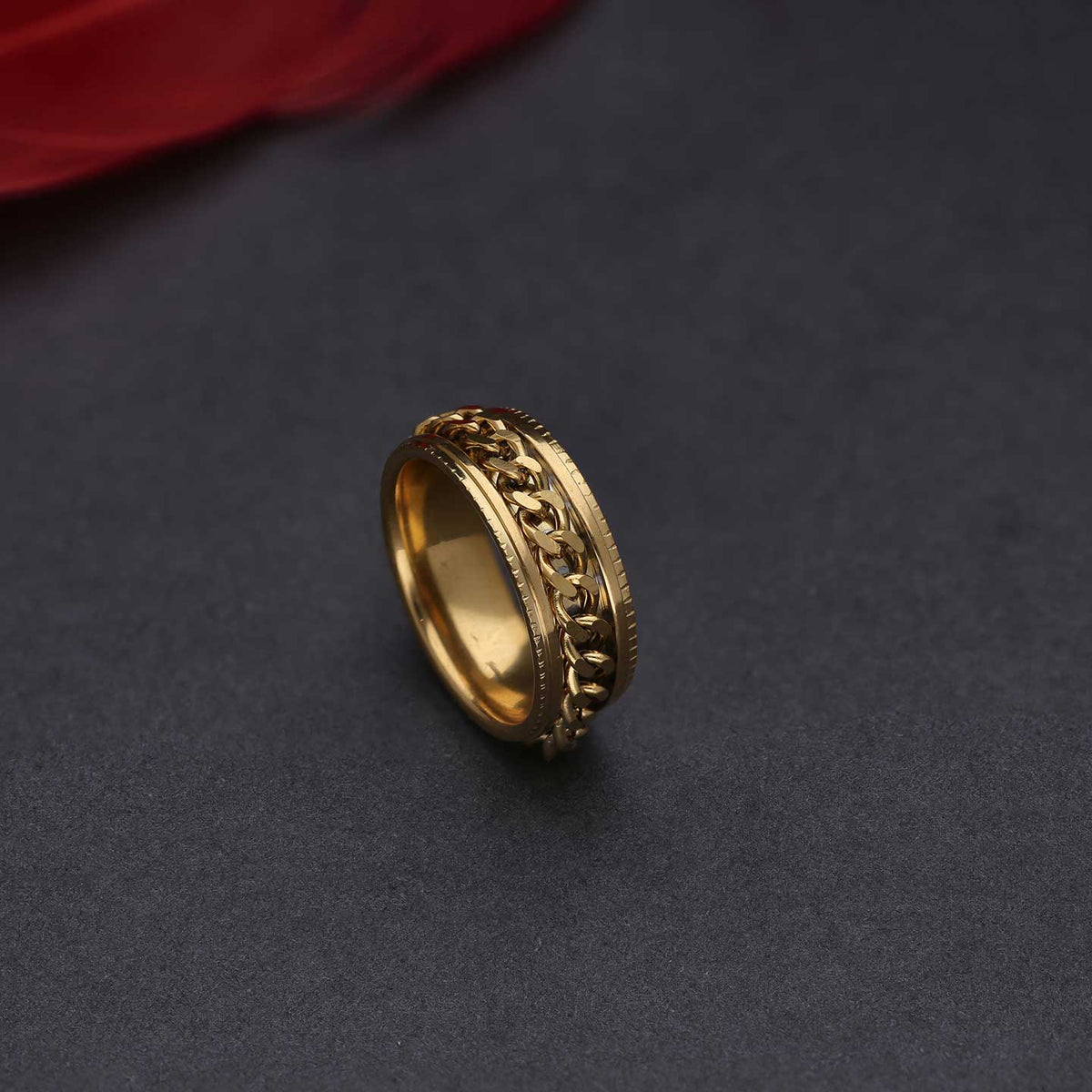 Shine Finger Ring For Men's - ESKU301901241