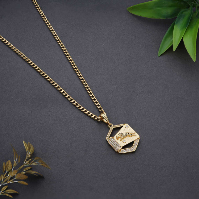 Fashion Chain Pendnat For Men - ESKU301901300