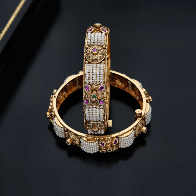 Pearl Traditional Bangles - ESKU302001420