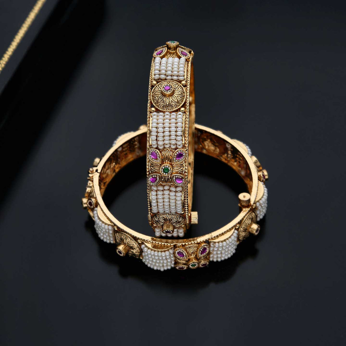 Pearl Traditional Bangles - ESKU302001420