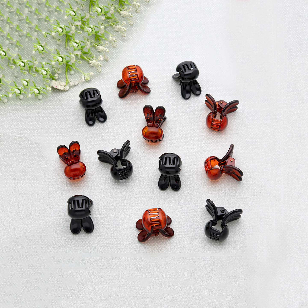 Pack of 24 Hair Clips Mini - ESKU302001550