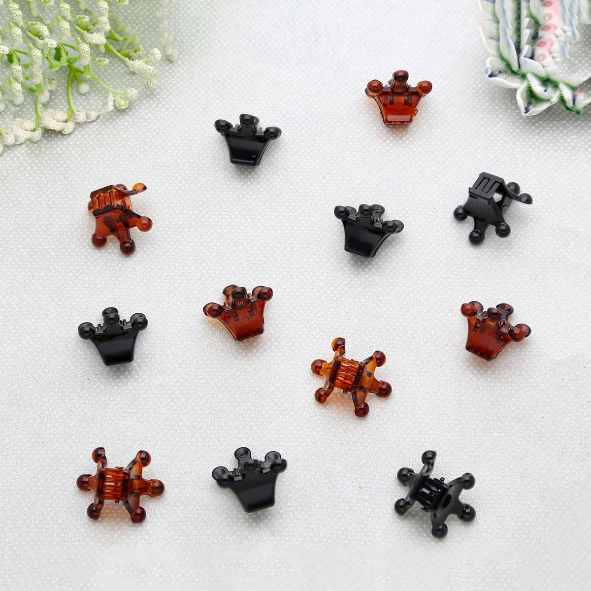 Pack of 24 Hair Clips Mini - ESKU302001620