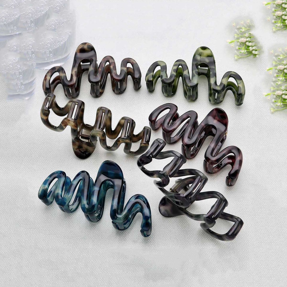 Flower Claw Clips - ESKU302001652