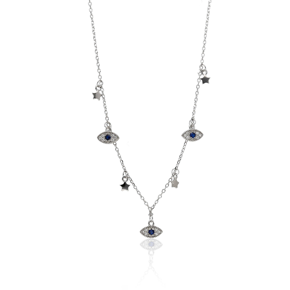 Evil Eye Charm Necklace - ESKU302001781