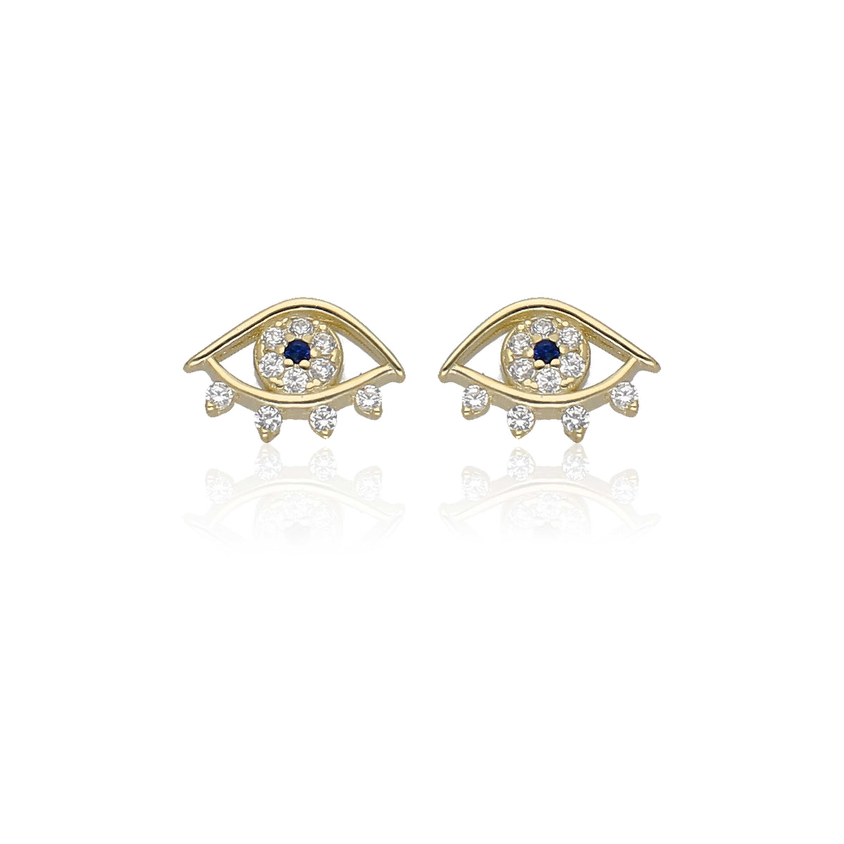 Evil Eye Stud Earrings - ESKU302001793