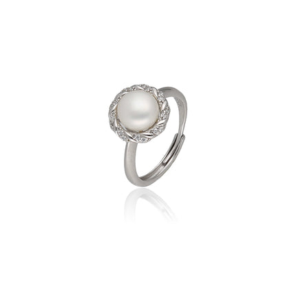 Moti Ring Pure Silver - ESKU302001799