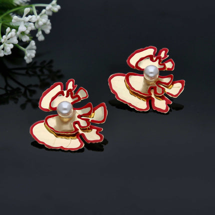 Pearl Stud Earrings - ESKU302001897