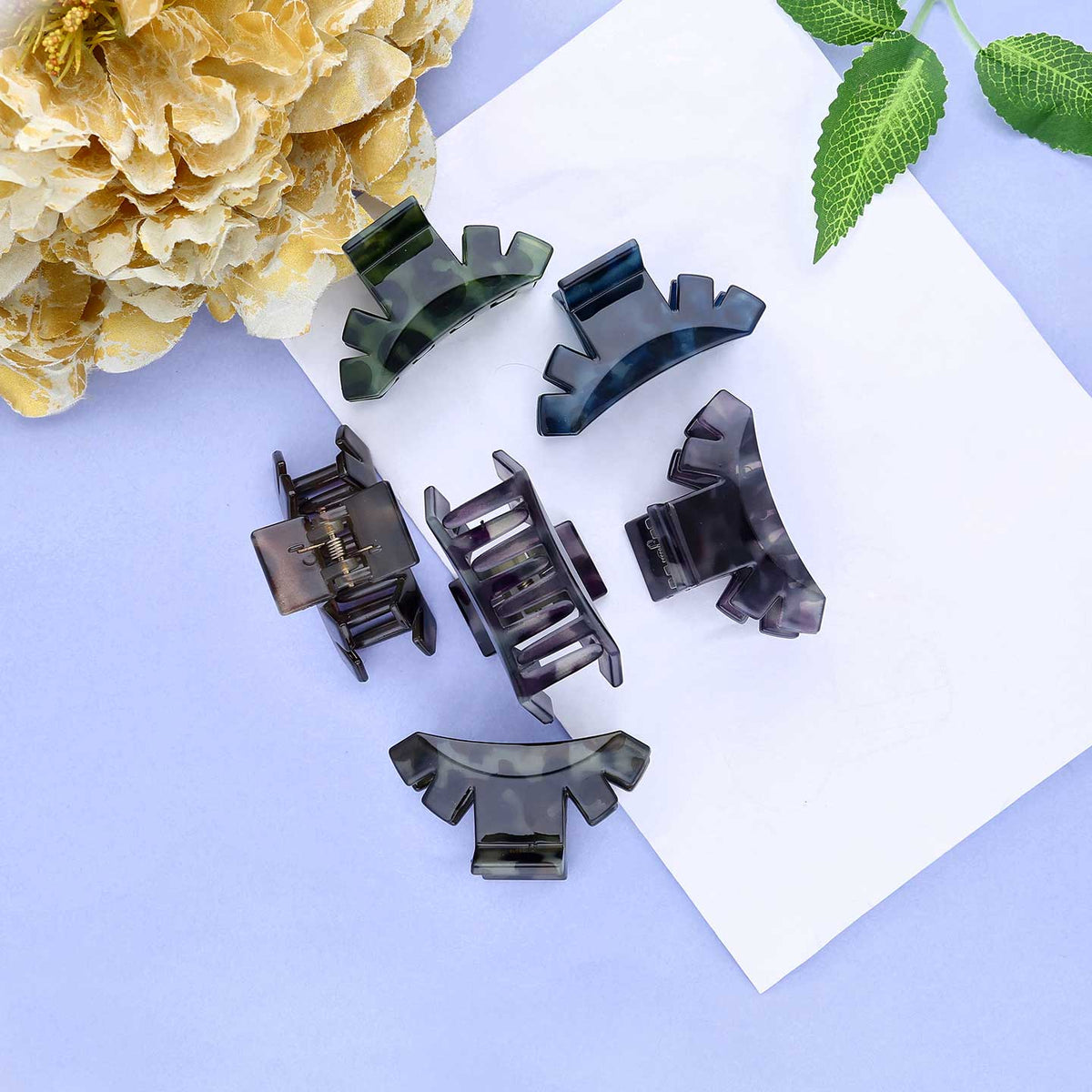 Small Claw Hair Clips - ESKU302101956