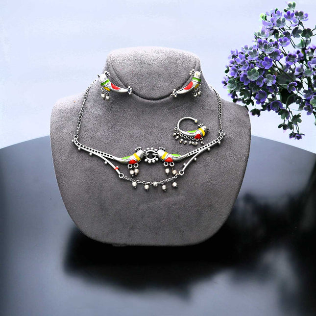 Meenakari Combo Set - ESKU302102036