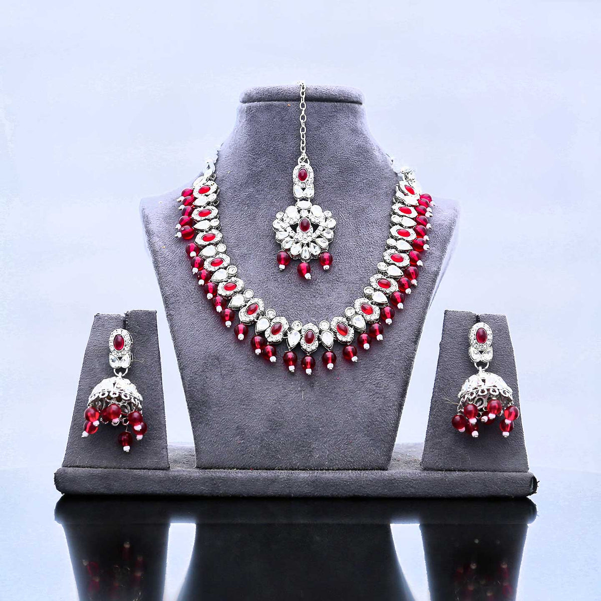 Elegant Partywear Necklace Set - ESKU302102045