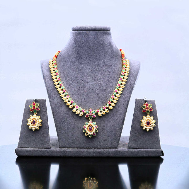 Short Necklace Set - ESKU302102076