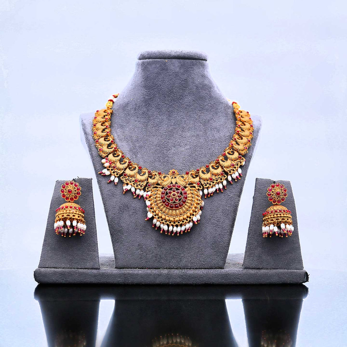 Antique Necklace Set - ESKU302102196