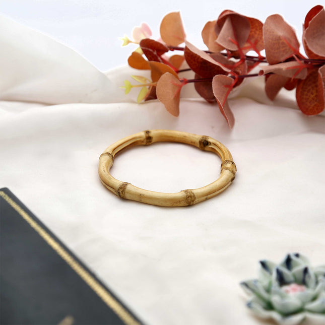 Natural Wooden Bangle Kada - ESKU302202953