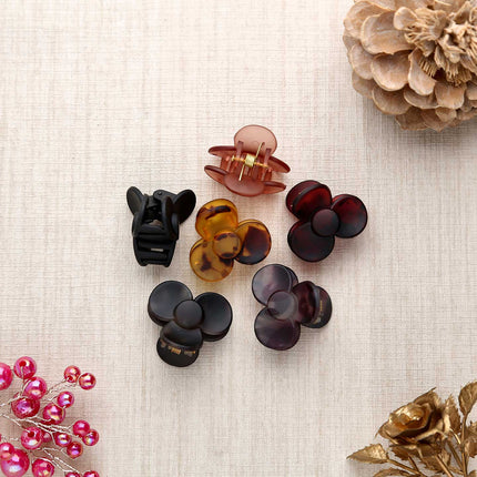 Floral Hair Clamps Clip - ESKU302202992