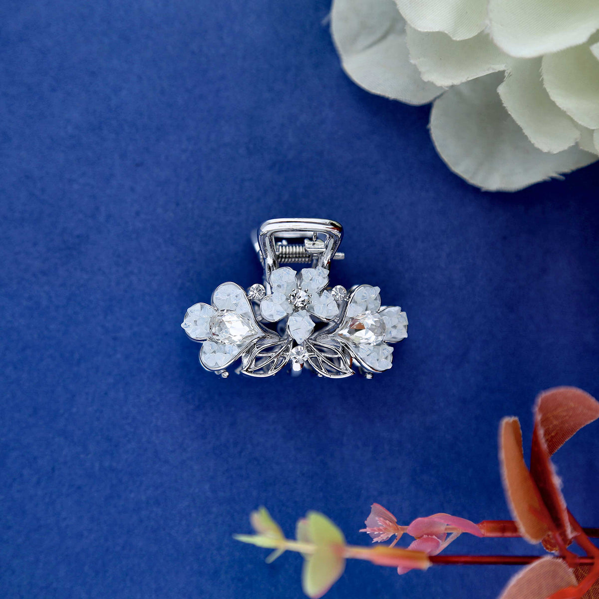 Flower Metal Hair Clip - ESKU302303054