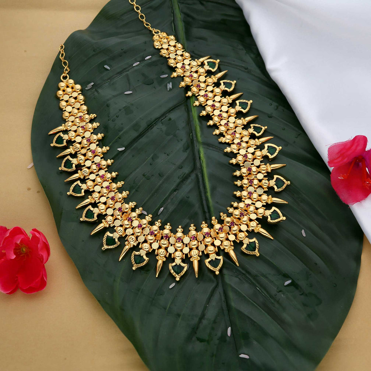 Palakka Kerala Necklace - ESKU302303067