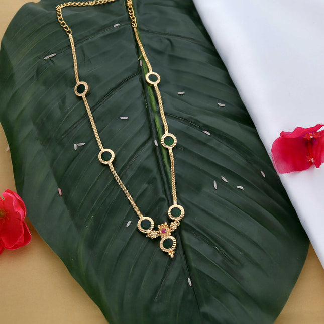 Kerala Palakka Necklace - ESKU302303080